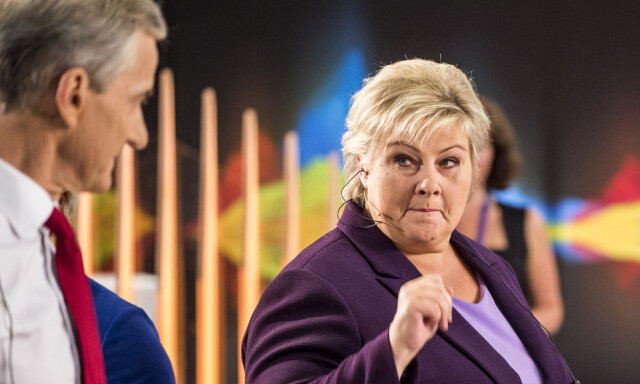 image: Solberg etter Støre-angrep: - Frekt og vulgært